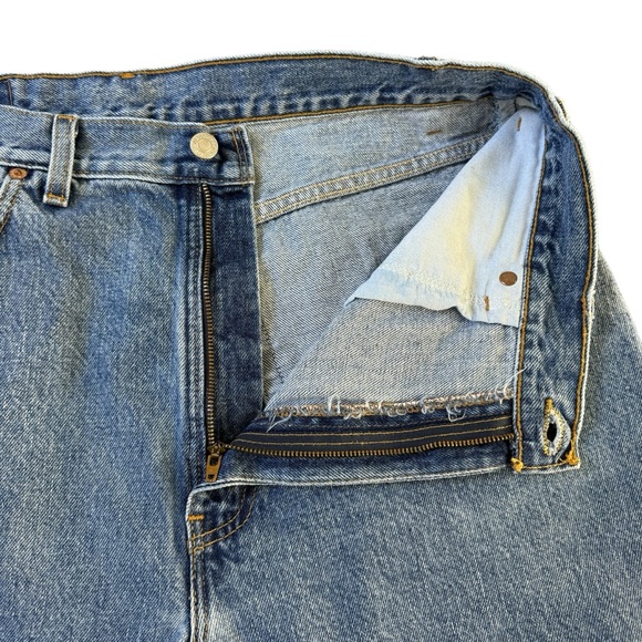 Levi's 505 Jeans Mens 38 x 30 USA Red Tab Regular Fit Straight Leg Vintage Levis - Picture 8 of 15